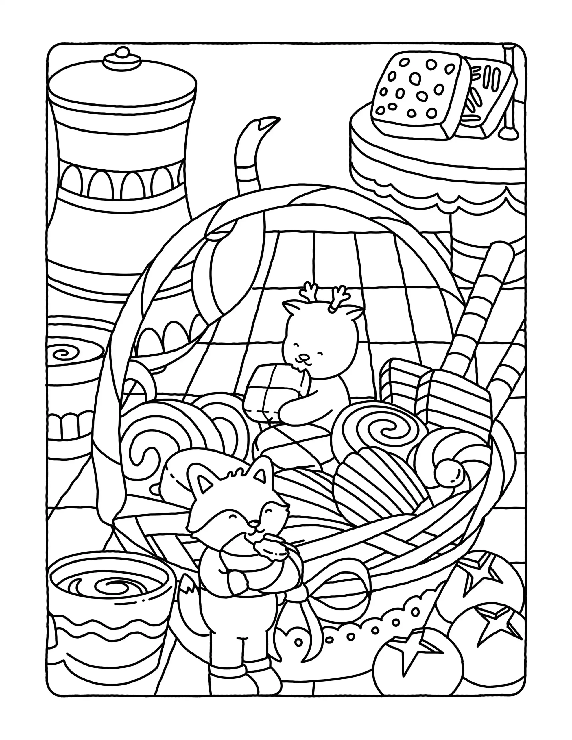 Browmies Dessert Wonderland para dibujar en línea