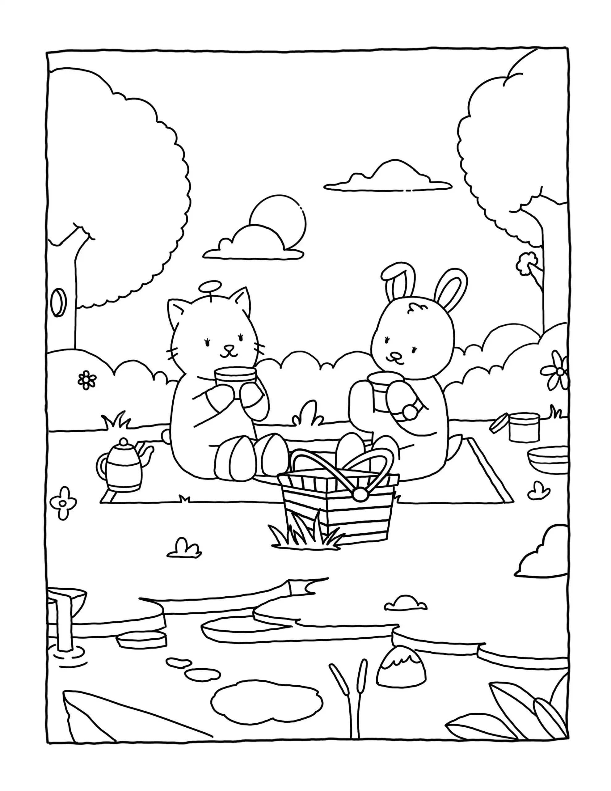 Browmies Interior para colorear para imprimir para niño de 12 años 1