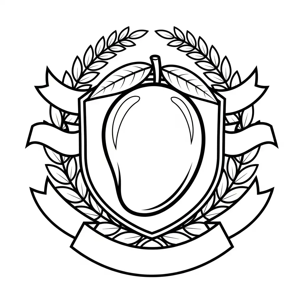 Mango para colorear para imprimir gratis pdf